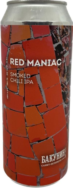 Бакунин Red maniac 0,5 ж/б