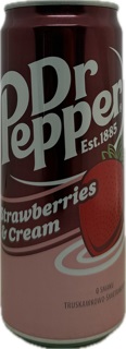 Доктор Пеппер Клубничный Крем б/а 0,33л ж/б Польша