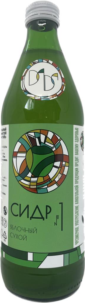 СИДР №1 (яблочный сух.) (марки) 0,5 (960)