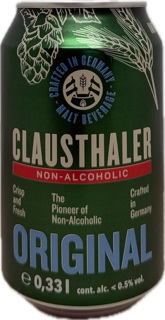 Клаусталер Ориджинал б/а 0,33 ж/б