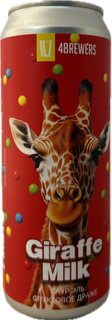 4 Пивовара Саур эль 1 Giraffe Milk (марки) 0,45 ж/б*12шт
